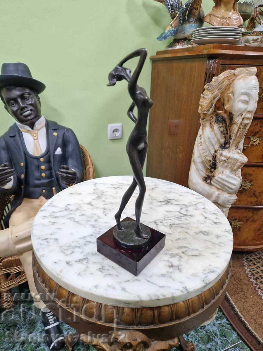 Vintage bronze figure statuette sculpture - 5 Vintage bronze figure statuette sculpture - 5