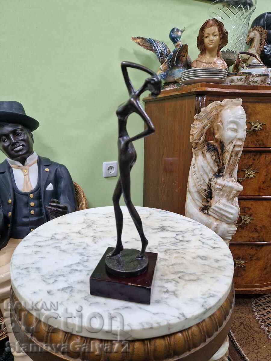 Vintage bronze figure statuette sculpture - 7 Vintage bronze figure statuette sculpture - 7