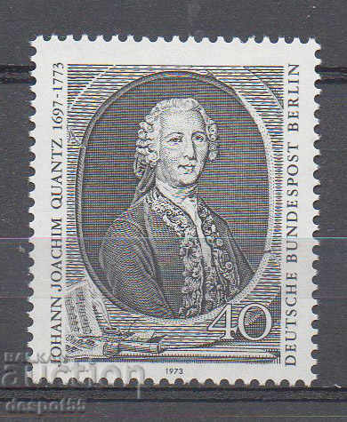 1973. Берлин. Йохан Кванц - Флейтист и композитор.