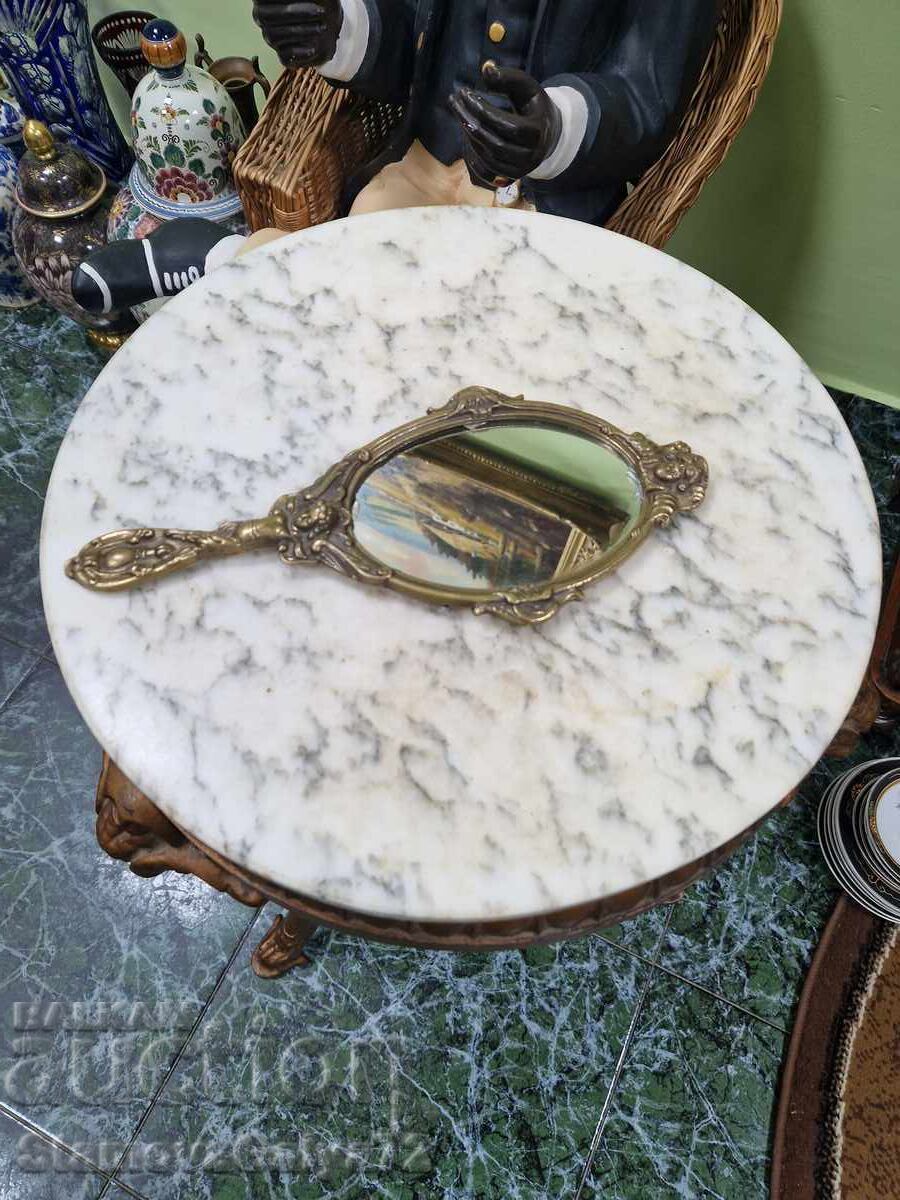 Magnificent antique Baroque bronze mirror - 5 Magnificent antique Baroque bronze mirror - 5