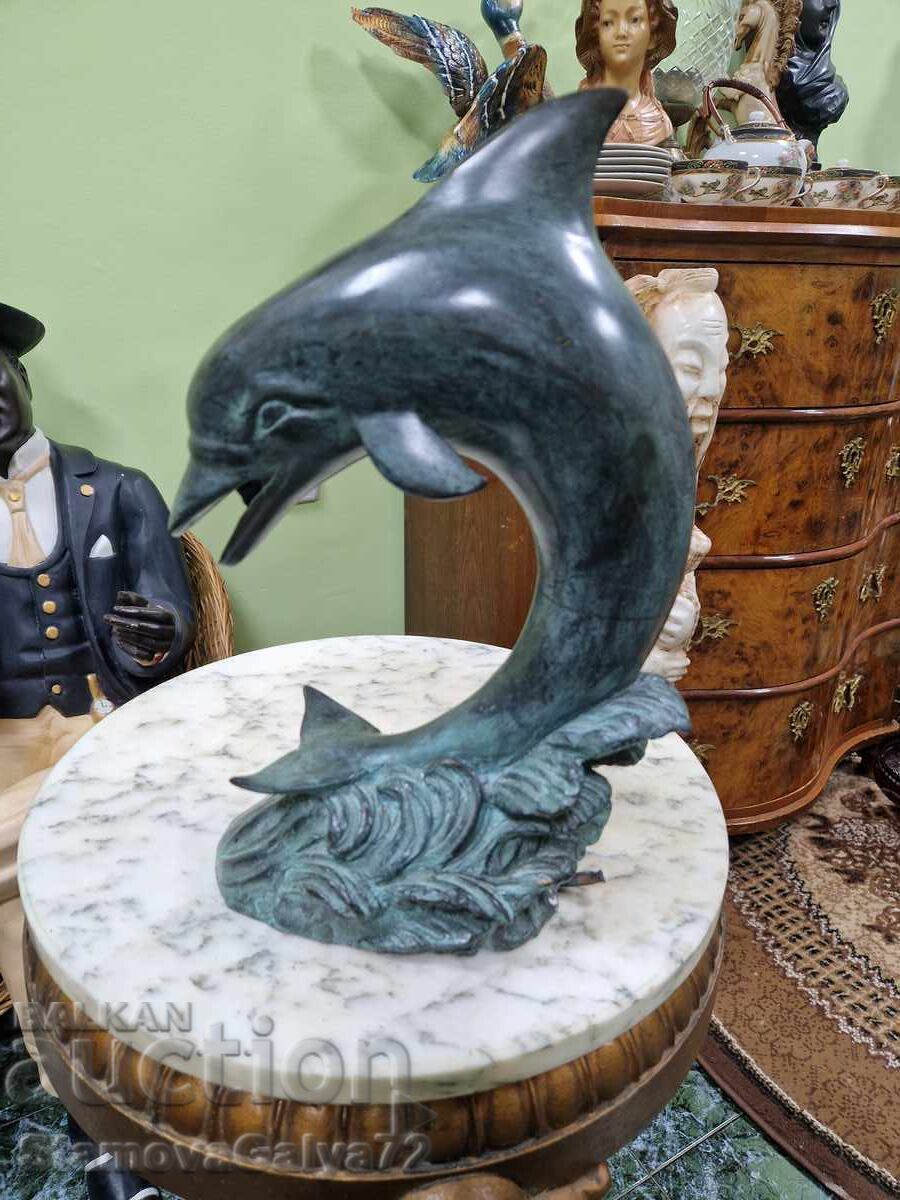 Top Antique French Bronze Figure - Fountain Tap - 5