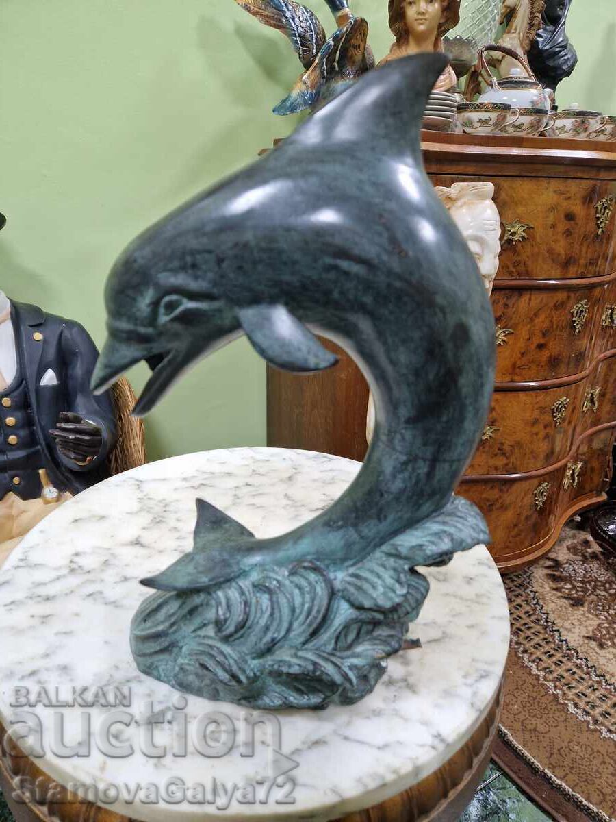 Top Antique French Bronze Figure - Fountain Tap - 6