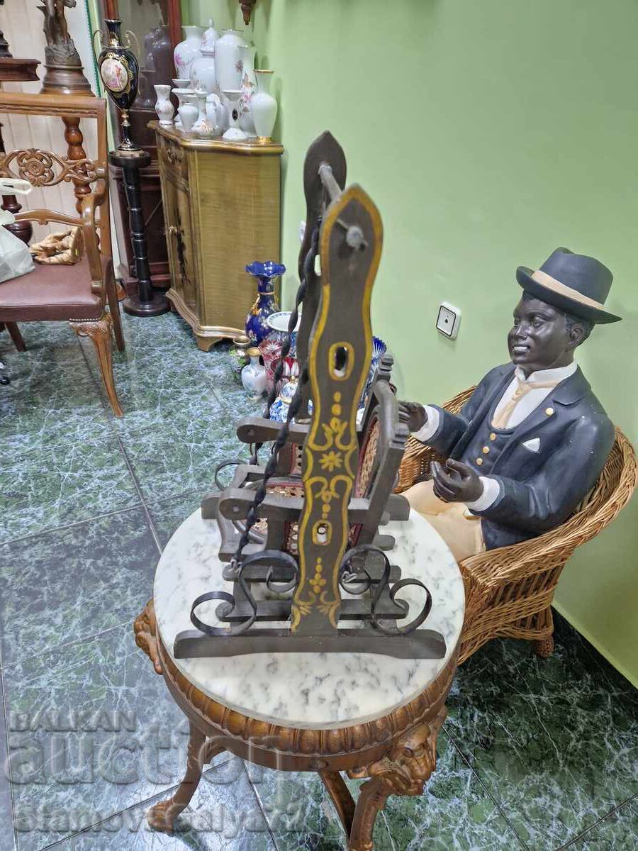 Unique large antique doll cradle - Original - 6 Unique large antique doll cradle - Original - 6