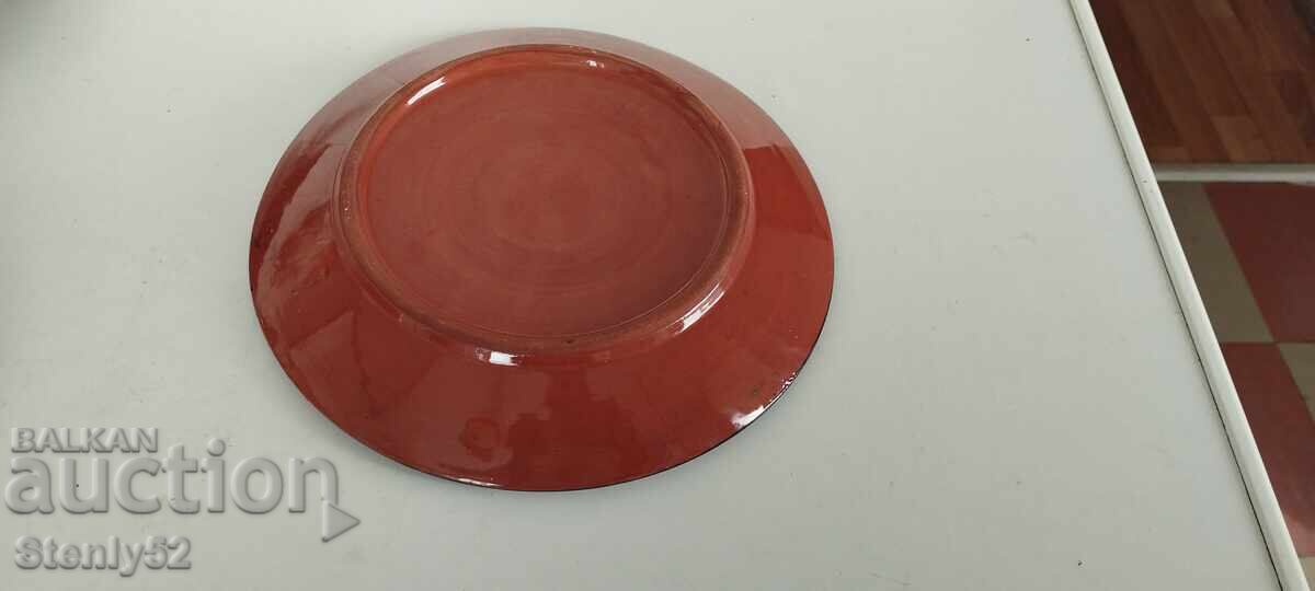 Ceramic household plate with price 10.00 BGN | € 5.11