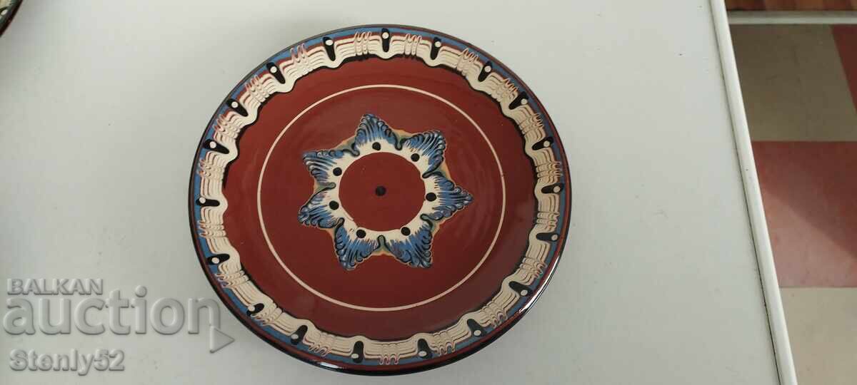 Ceramic household plate