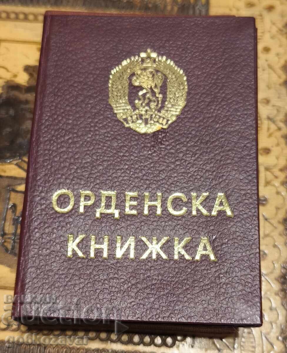 Livrarea Ordinul Pentru Libertatea Poporului 1941 - 1944 II clasa. Carnet de ordin