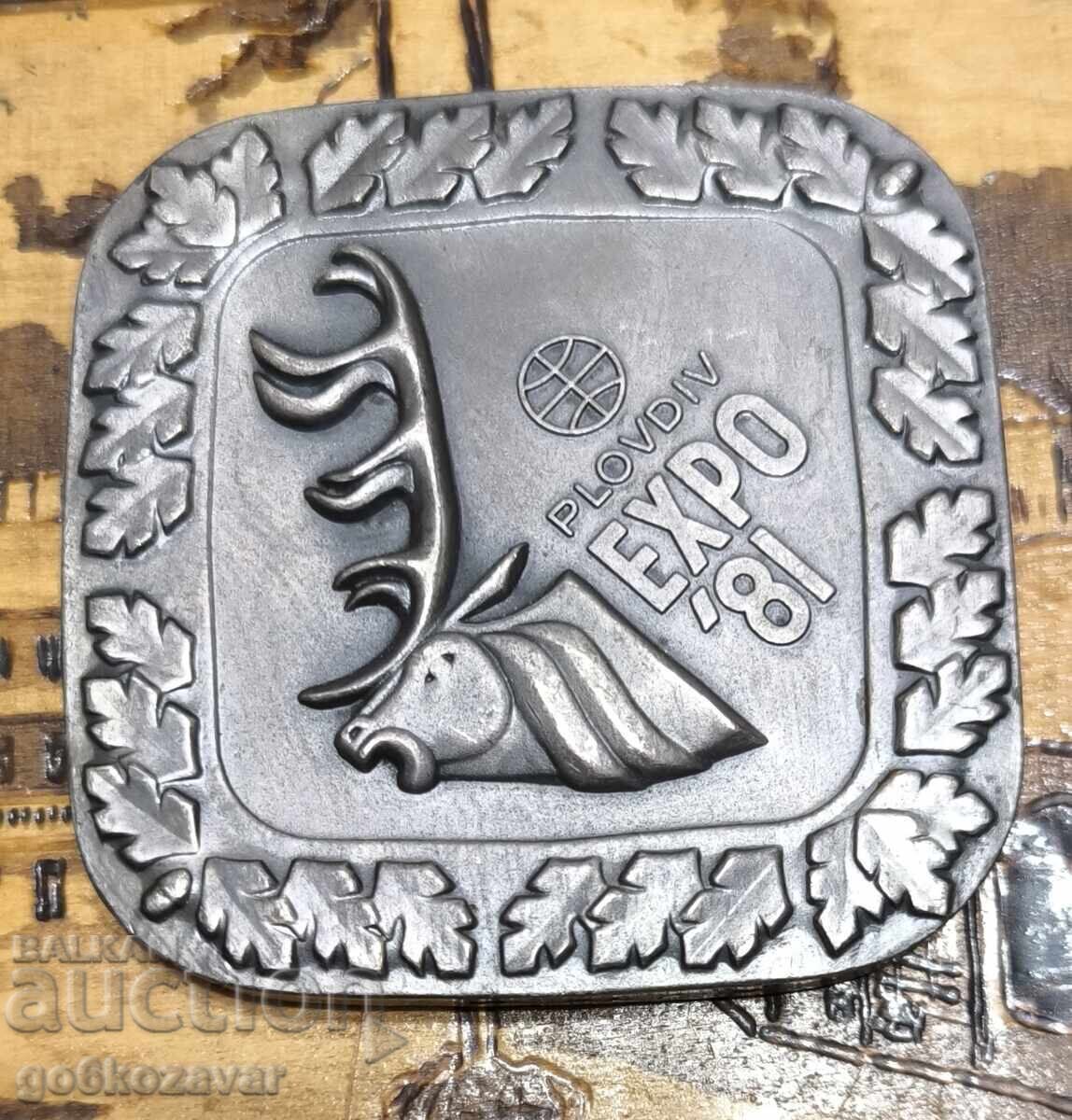 Παράδοση Μεγάλο σπάνιο, Πλακέτα ΕΚΘΕΣΗ 1981 Παράδοση Μεγάλο σπάνιο, Πλακέτα ΕΚΘΕΣΗ 1981