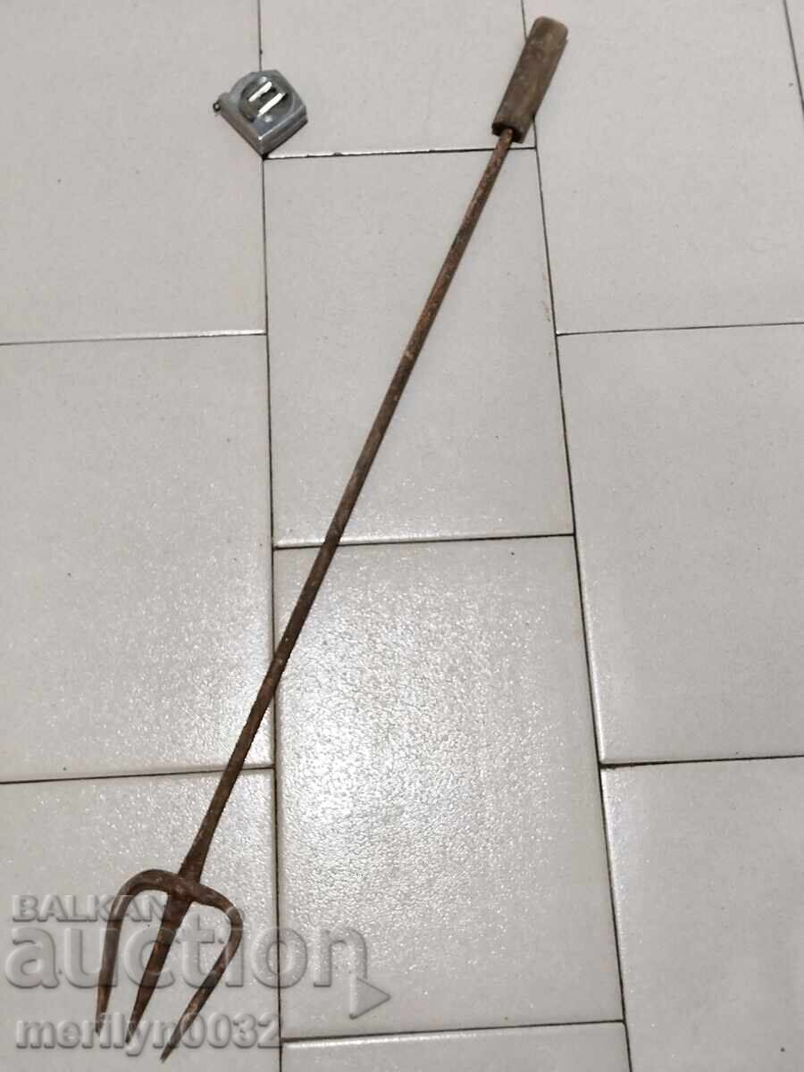 Vechi trident forjat. Pentru pescuit, fier forjat - 6