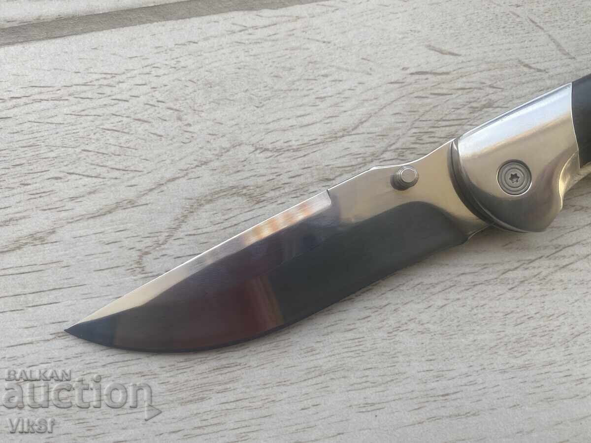 Auction Huge Folding Hunting Knife 115x250 Auction Huge Folding Hunting Knife 115x250