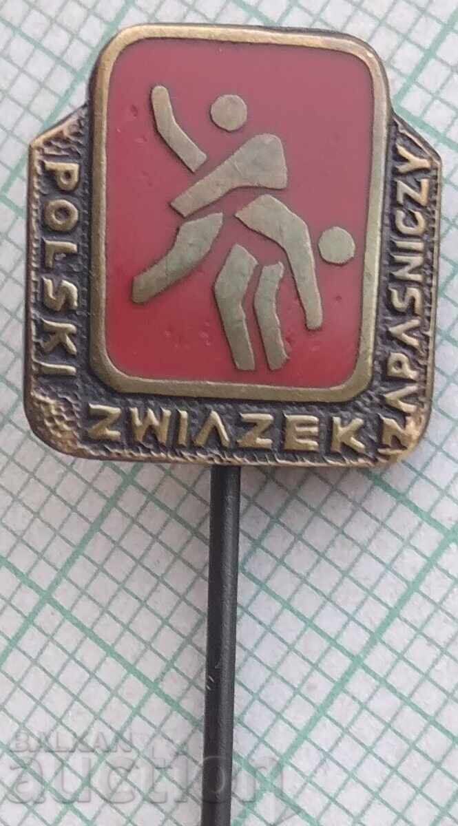 18516 Badge - Polish Wrestling Federation - Enamel 18516 Badge - Polish Wrestling Federation - Enamel