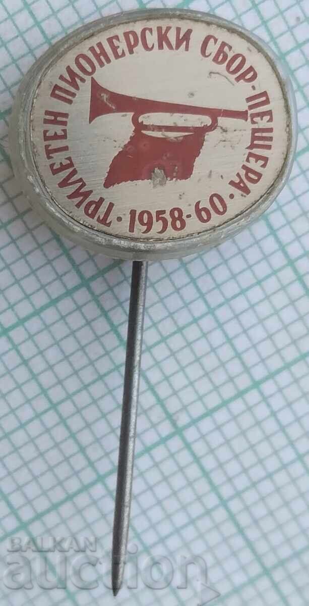 18501 Badges - Three-Year Pioneer Gathering Peshtera 1958-1960 18501 Badges - Three-Year Pioneer Gathering Peshtera 1958-1960