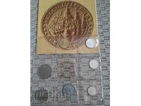 Incomplete set of San Marino coins, 1972