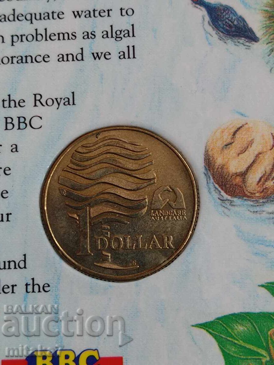 1 dollar 1993, Australia with price 10.00 BGN | € 5.11 1 dollar 1993, Australia with price 10.00 BGN | € 5.11