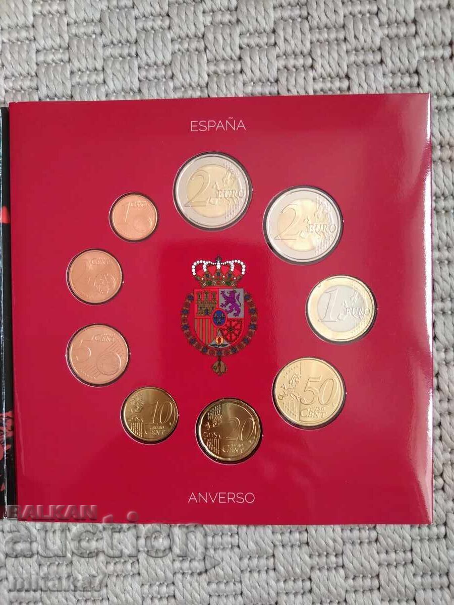 Auction Set of Euro coins Spain, 2015 Auction Set of Euro coins Spain, 2015