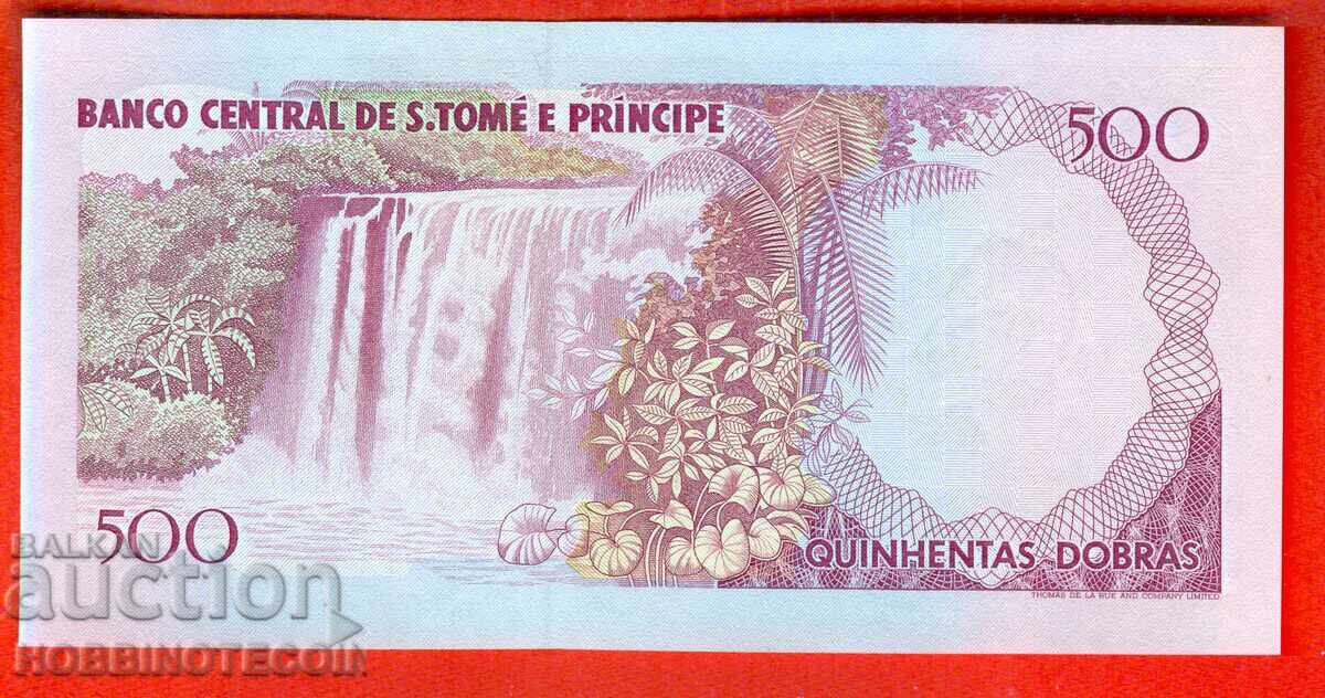 SAO TOME AND PRINCIPE 500 DOBRA emission issue 1993 AA 7114 UNC with price 11.99 BGN | € 6.13