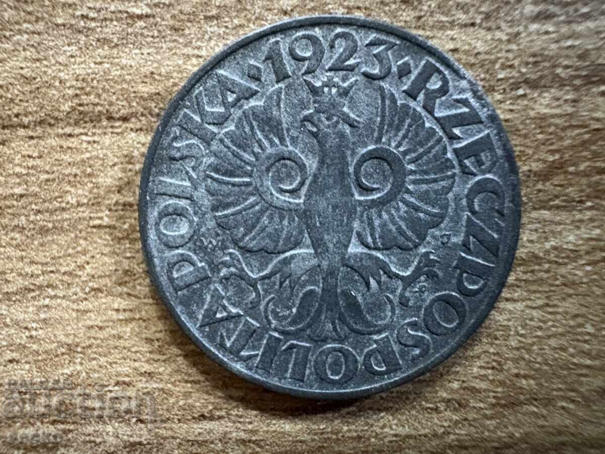Πολωνία - 20 γρόσια (1923) - ψευδάργυρος με τιμή 1.20 BGN | € 0.61 Πολωνία - 20 γρόσια (1923) - ψευδάργυρος με τιμή 1.20 BGN | € 0.61