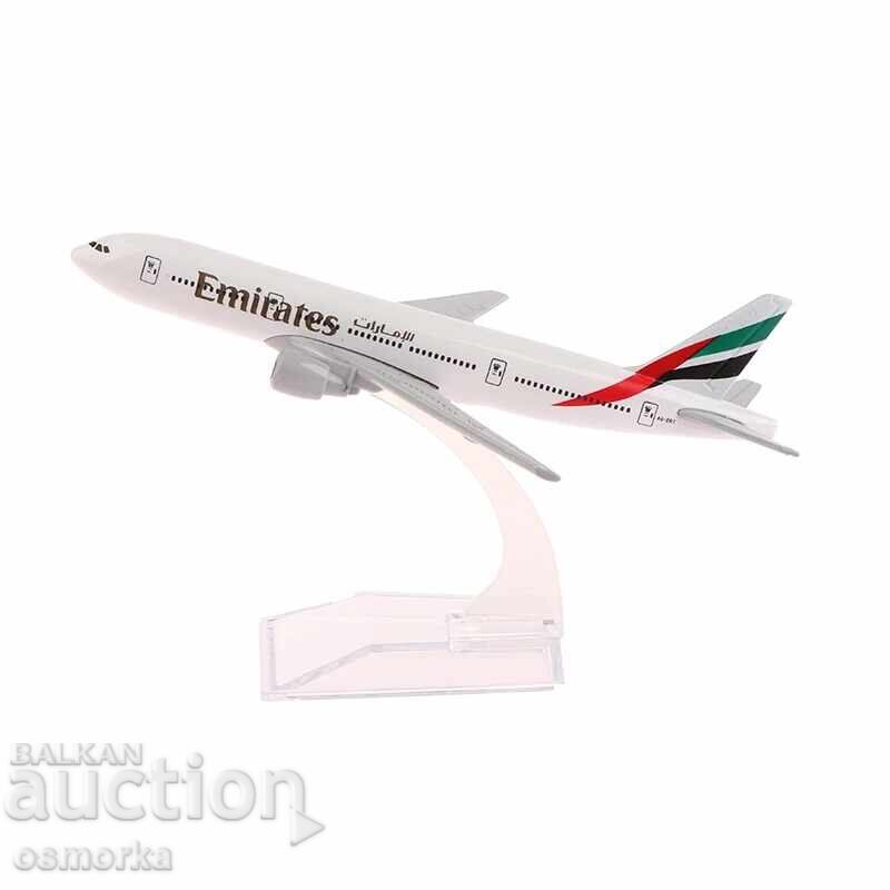 Delivery of Boeing 777 Airplane Model Replica Emirates Metal Terminal 2 Delivery of Boeing 777 Airplane Model Replica Emirates Metal Terminal 2