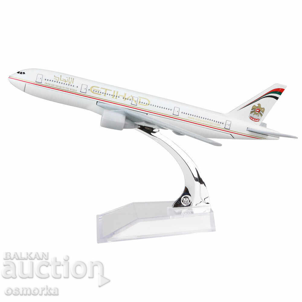Boeing 777 Airplane Model Replica Emirates Metal Terminal 2 - 7 Boeing 777 Airplane Model Replica Emirates Metal Terminal 2 - 7