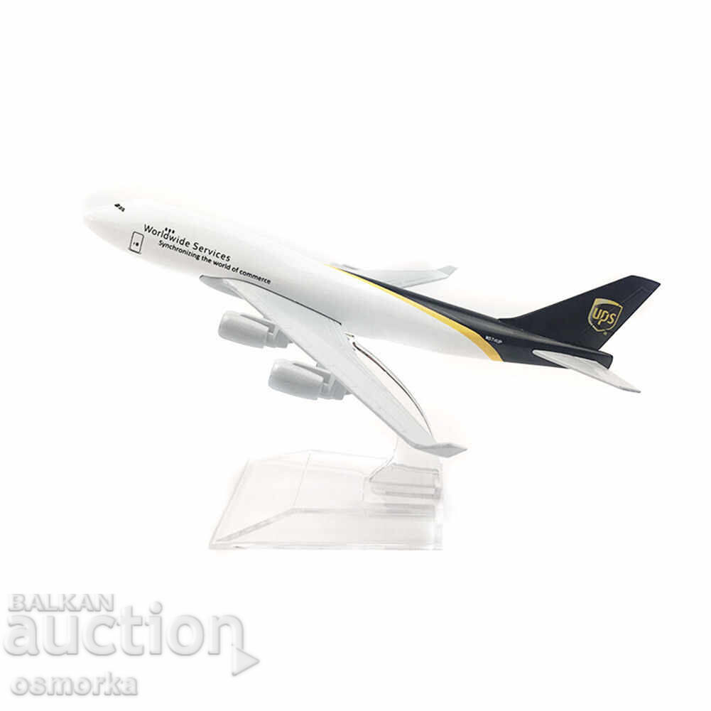 Boeing 747 UPS Airplane Model Metal Liner Transport with price 32.00 BGN | € 16.36 Boeing 747 UPS Airplane Model Metal Liner Transport with price 32.00 BGN | € 16.36