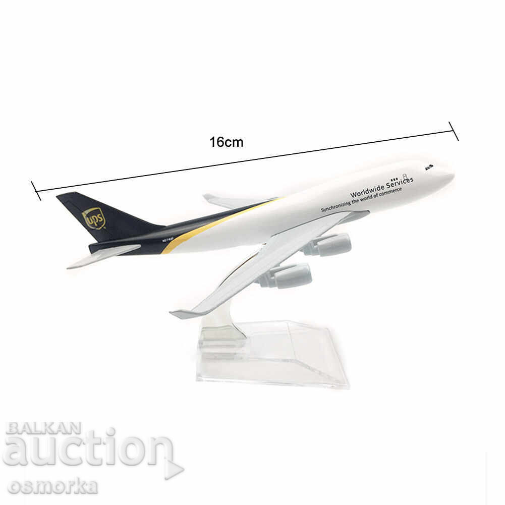 Auction Boeing 747 UPS Airplane Model Metal Liner Transport Auction Boeing 747 UPS Airplane Model Metal Liner Transport