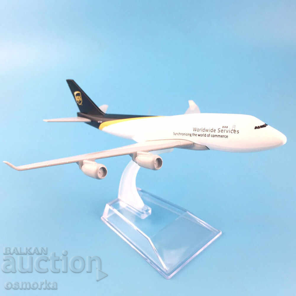 Boeing 747 UPS Airplane Model Metal Liner Transport - 5 Boeing 747 UPS Airplane Model Metal Liner Transport - 5