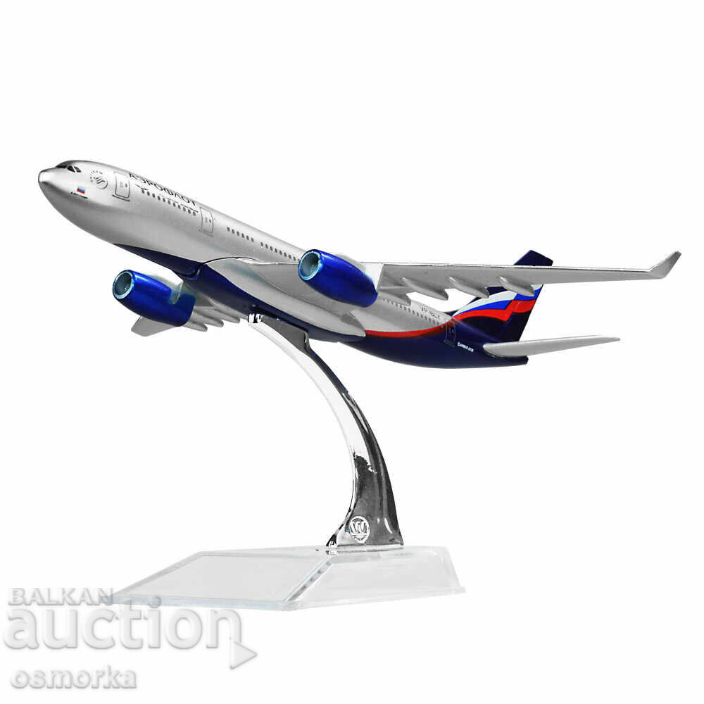 Airbus 330 Aircraft Model Aeroflot Metal A330 Russia with price 32.00 BGN | € 16.36 Airbus 330 Aircraft Model Aeroflot Metal A330 Russia with price 32.00 BGN | € 16.36