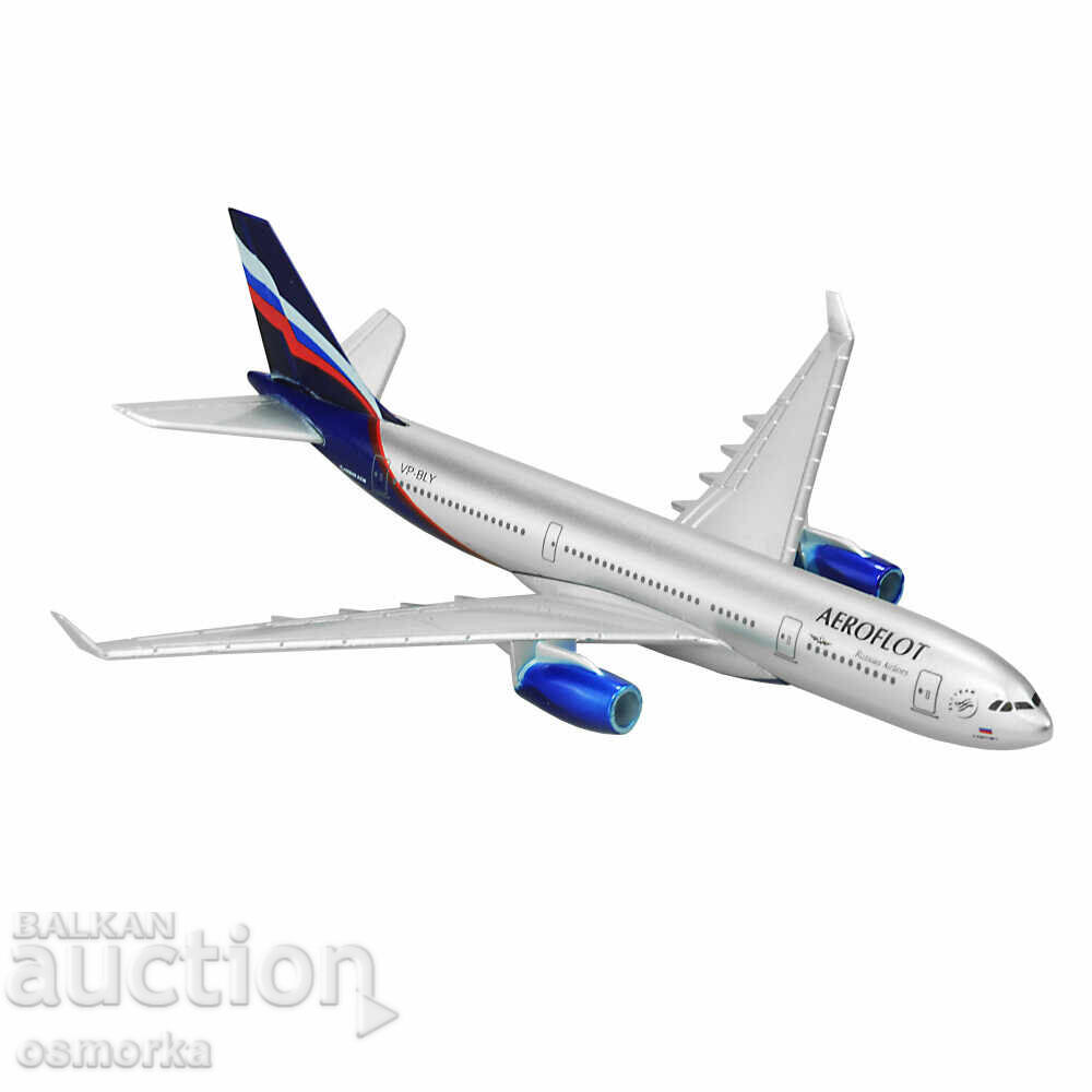 Airbus 330 Aircraft Model Aeroflot Metal A330 Russia - 5 Airbus 330 Aircraft Model Aeroflot Metal A330 Russia - 5