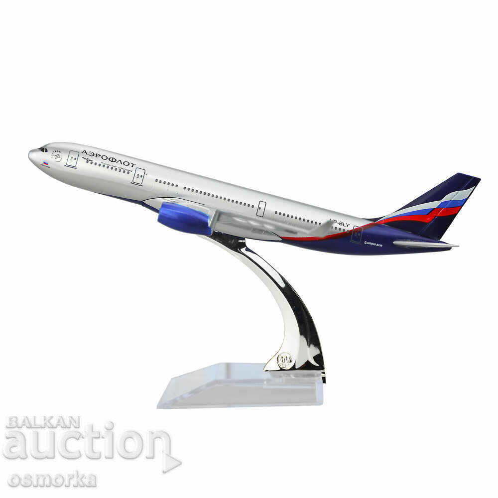 Airbus 330 Aircraft Model Aeroflot Metal A330 Russia Airbus 330 Aircraft Model Aeroflot Metal A330 Russia