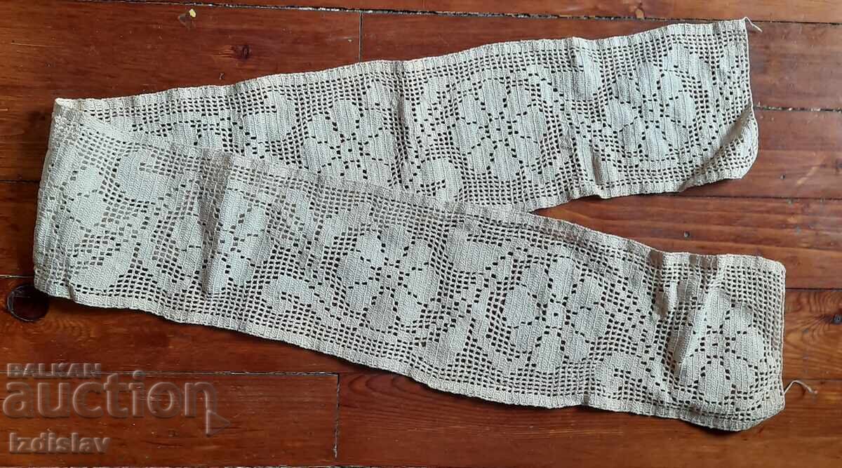 Hand-knitted lace Hand-knitted lace