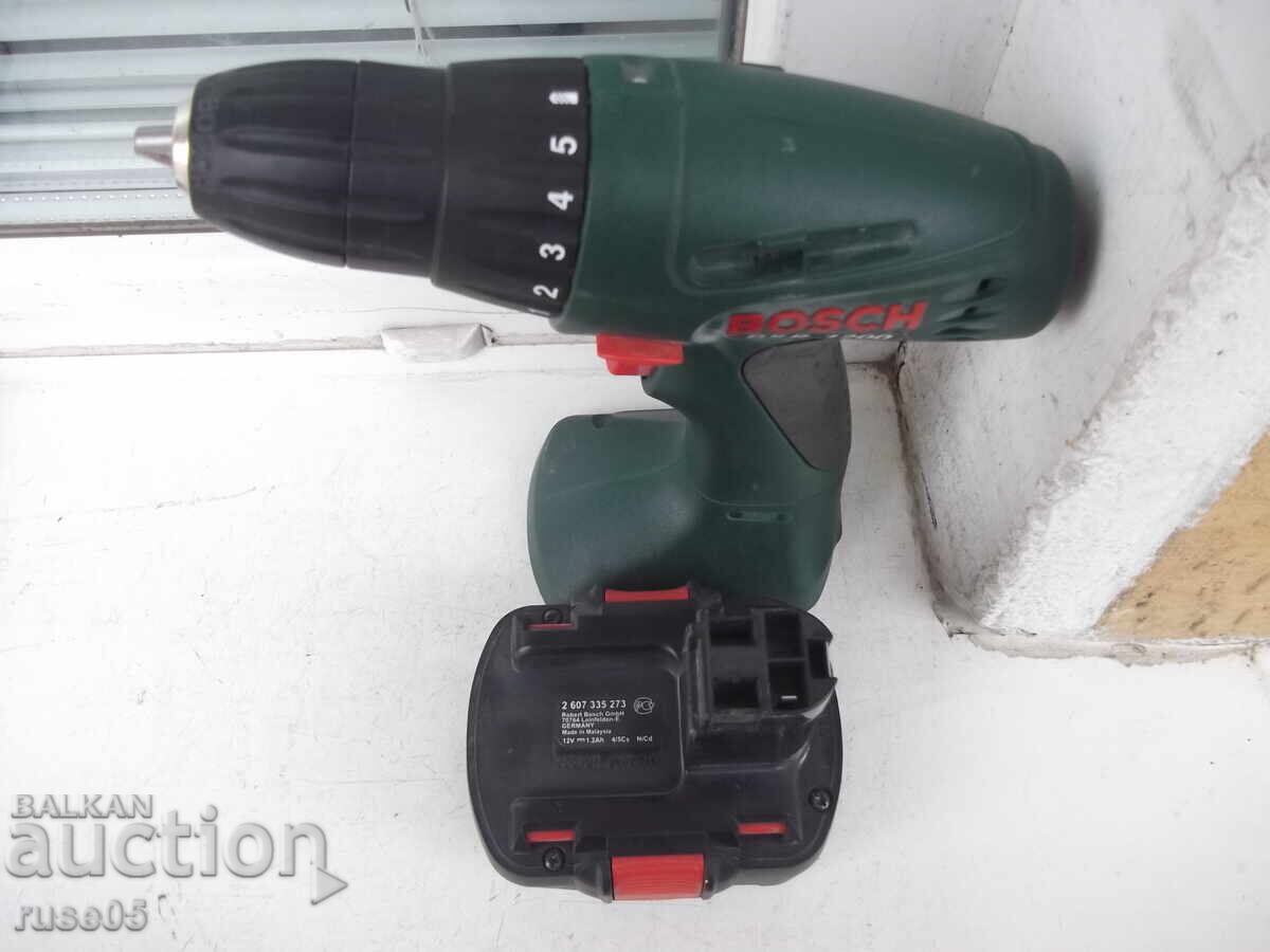 Δραπανοκατσάβιδο "BOSCH - PSR 1200" σε λειτουργία - 6 Δραπανοκατσάβιδο "BOSCH - PSR 1200" σε λειτουργία - 6