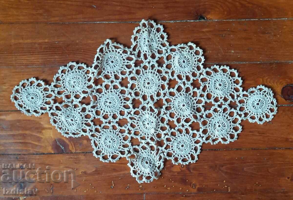 Hand-crocheted doily