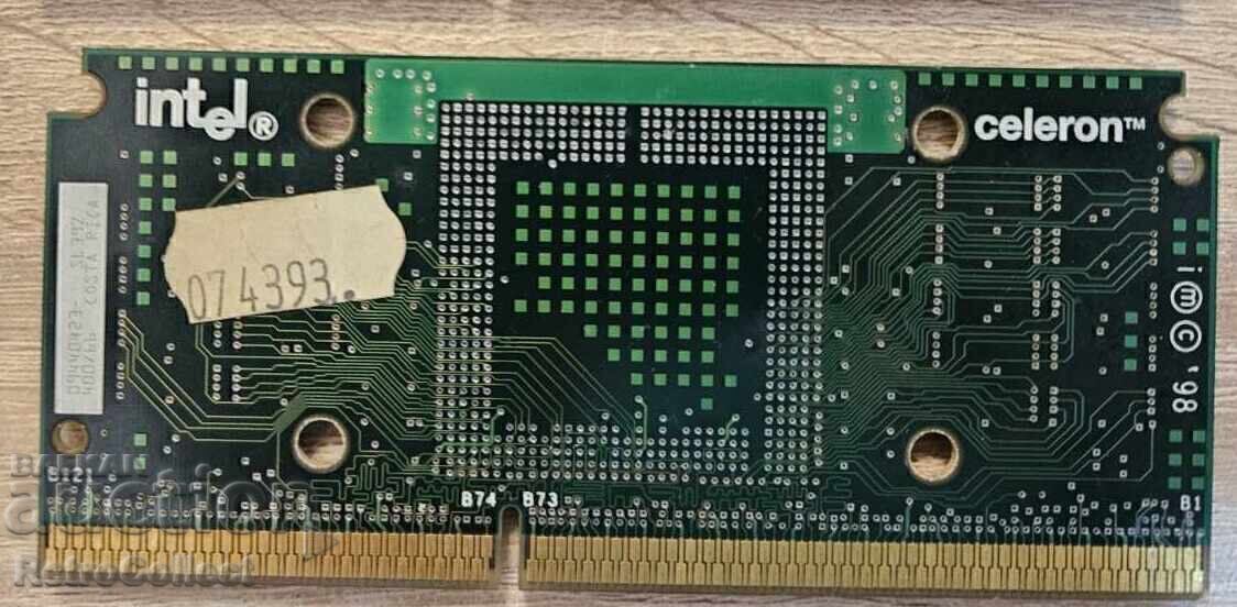 Retro Intel Celeron 400 MHz CPU Slot 1 with price 7.00 BGN | € 3.58