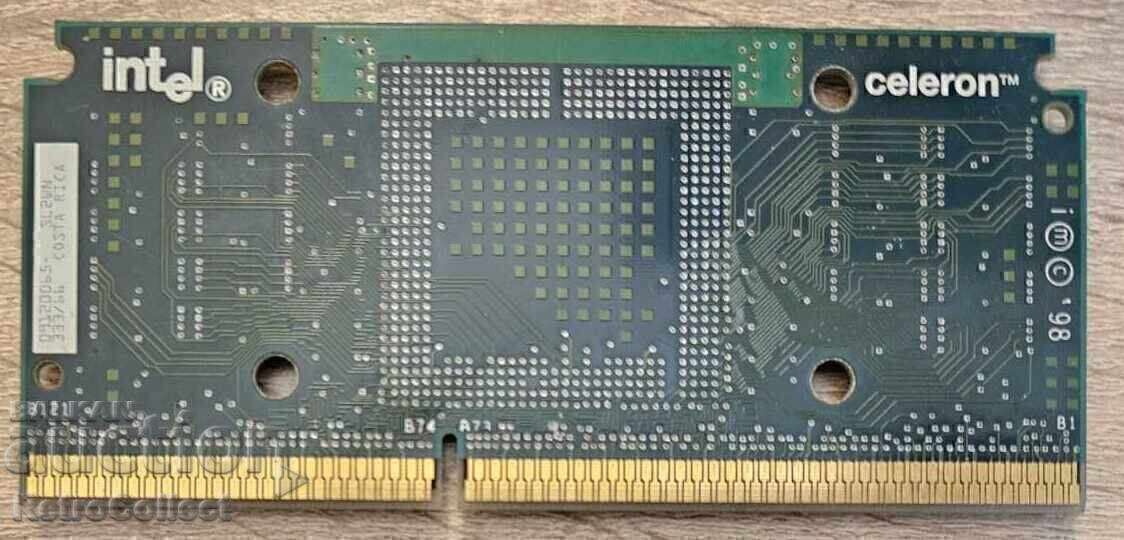 Retro Intel Celeron 333 MHz CPU Slot 1 processor with price € 4.00 | 7.82 BGN Retro Intel Celeron 333 MHz CPU Slot 1 processor with price € 4.00 | 7.82 BGN