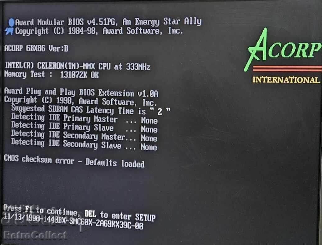 Auction Retro Intel Celeron 333 MHz CPU Slot 1 processor Auction Retro Intel Celeron 333 MHz CPU Slot 1 processor
