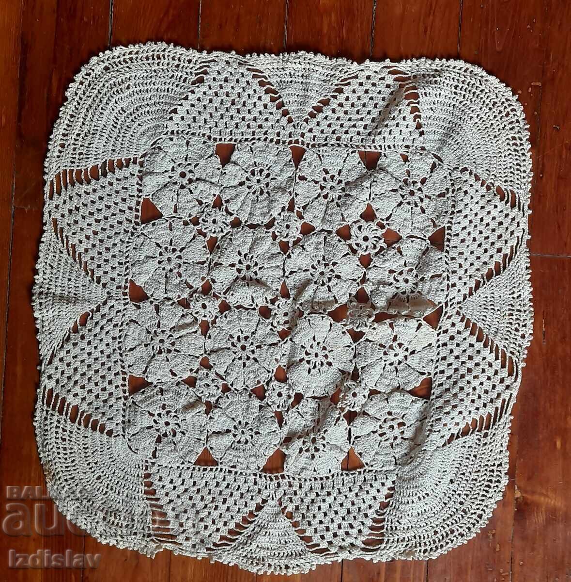 Hand-knitted squares Hand-knitted squares