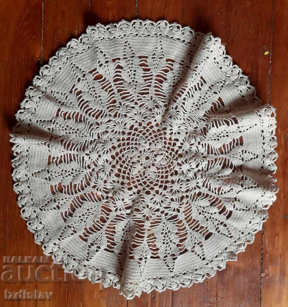 Auction  Handmade crochet, round