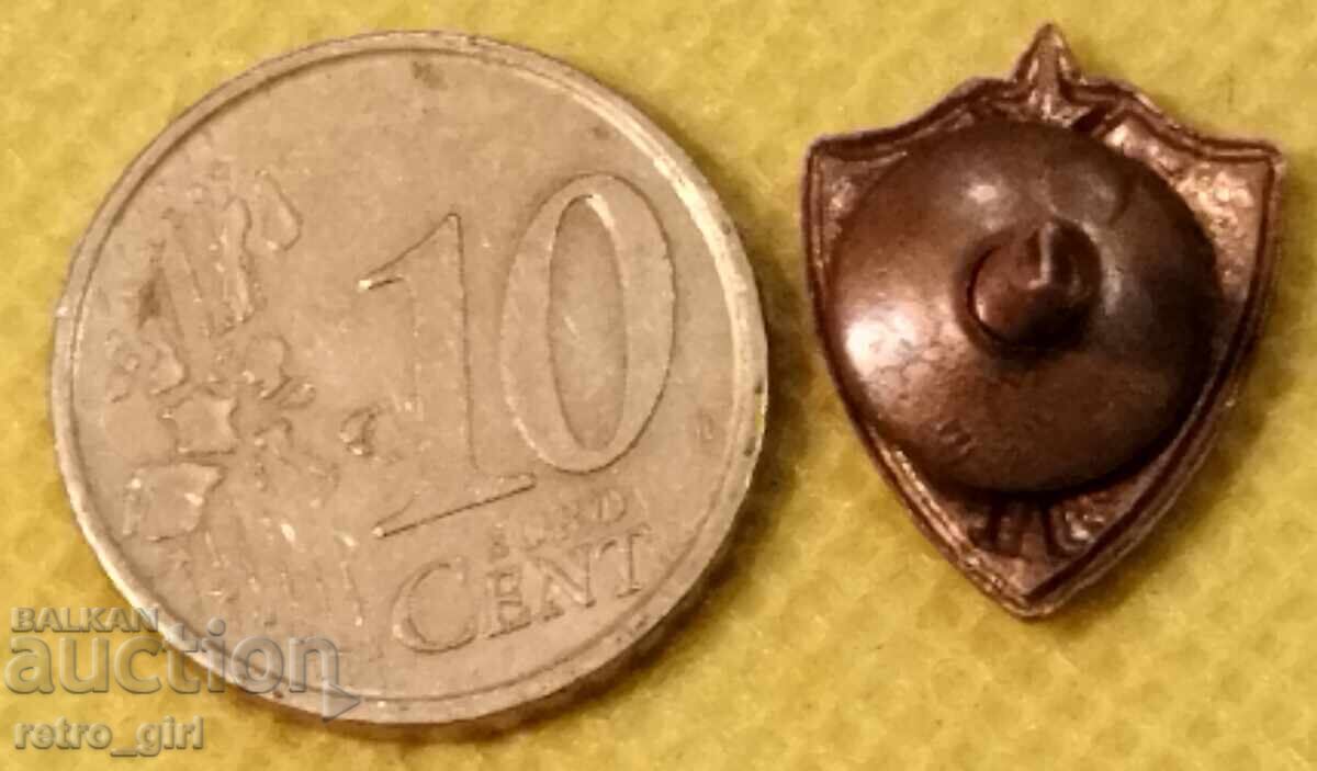 Auction  Old Russian (Soviet) sign, badge