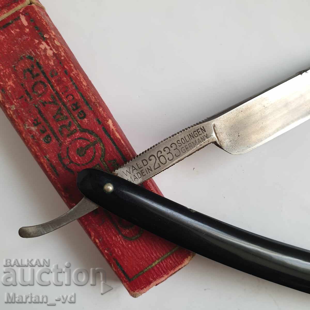 Old German Razor, Gong Razor 2633 Solingen - 7 Old German Razor, Gong Razor 2633 Solingen - 7