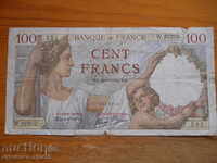 100 francs 1942 - France ( VG )