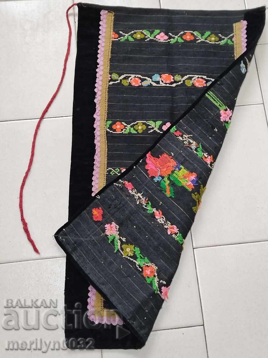Auction Old apron tinsel embroidery, costume, cloth Auction Old apron tinsel embroidery, costume, cloth