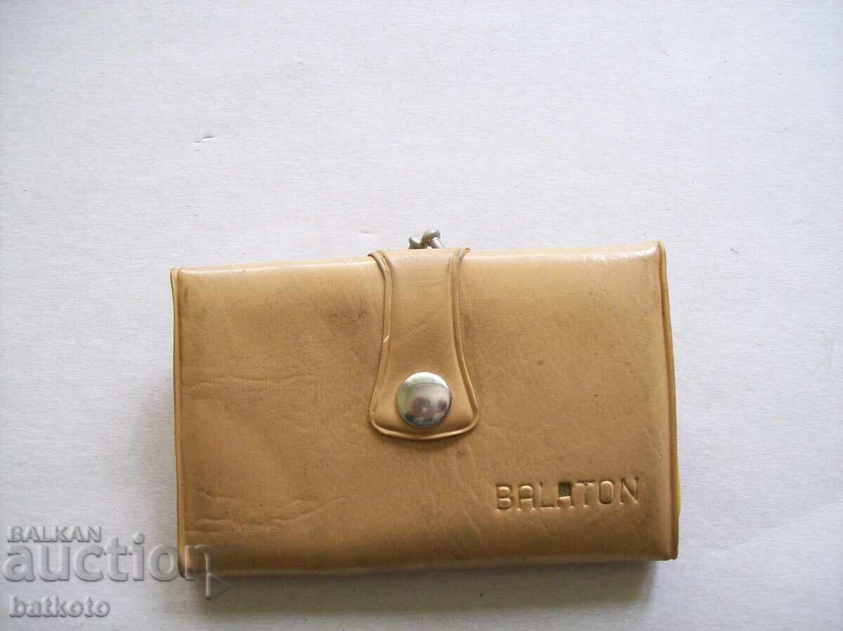 Old Hungarian wallet from the socialist era