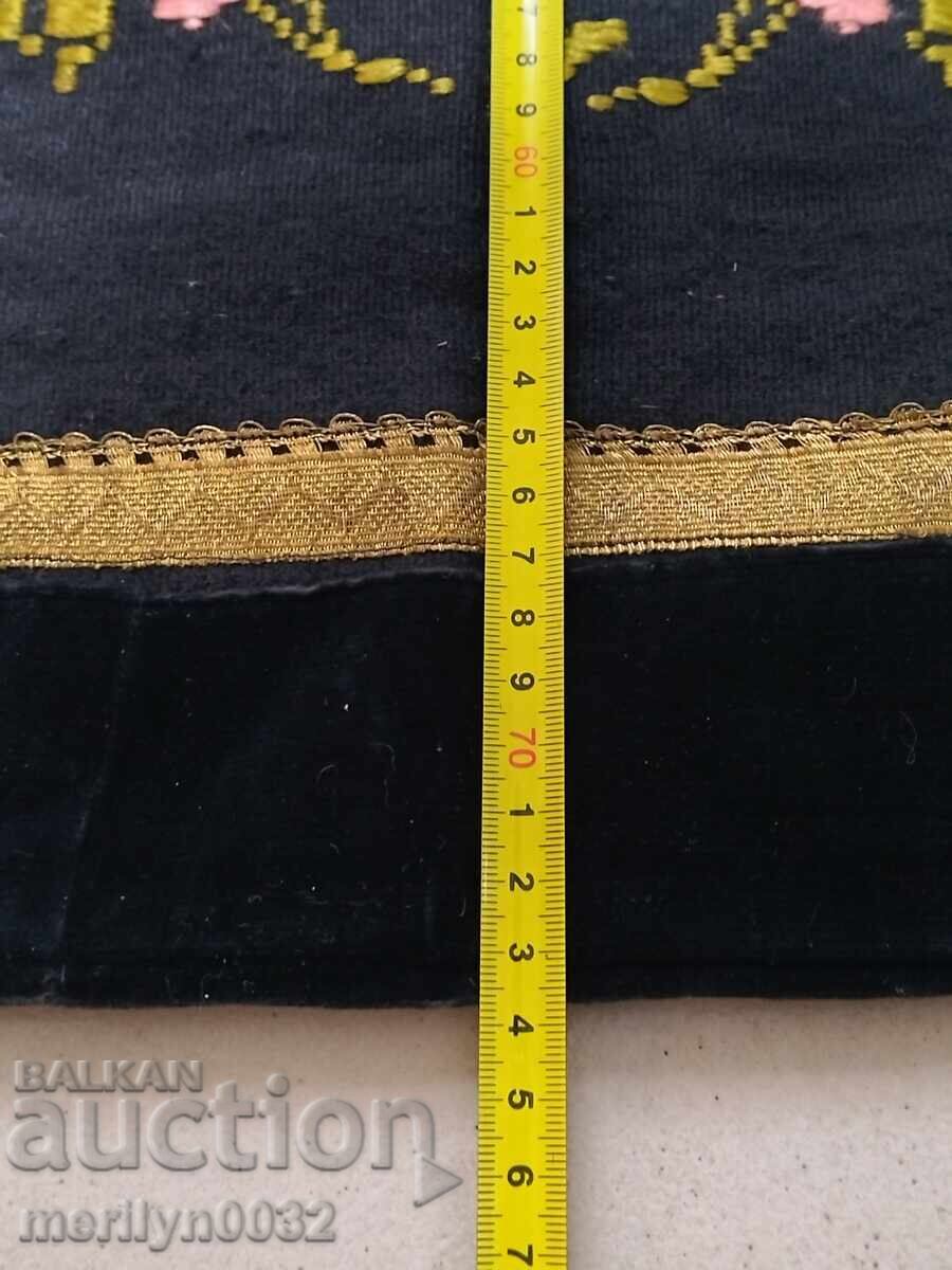 Delivery of Old apron with gold thread embroidery, velvet costume, sukman Delivery of Old apron with gold thread embroidery, velvet costume, sukman