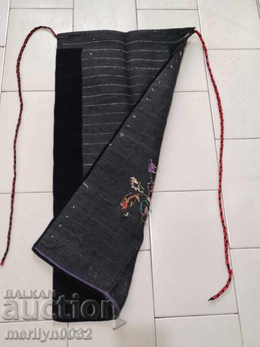 Auction Old apron tinsel embroidery, costume, cloth Auction Old apron tinsel embroidery, costume, cloth