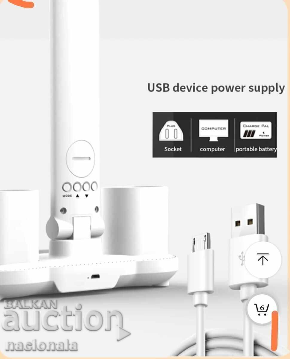 НОВ! Настолна лампа с LED светлини. с цена 30.00 лв. | € 15.34