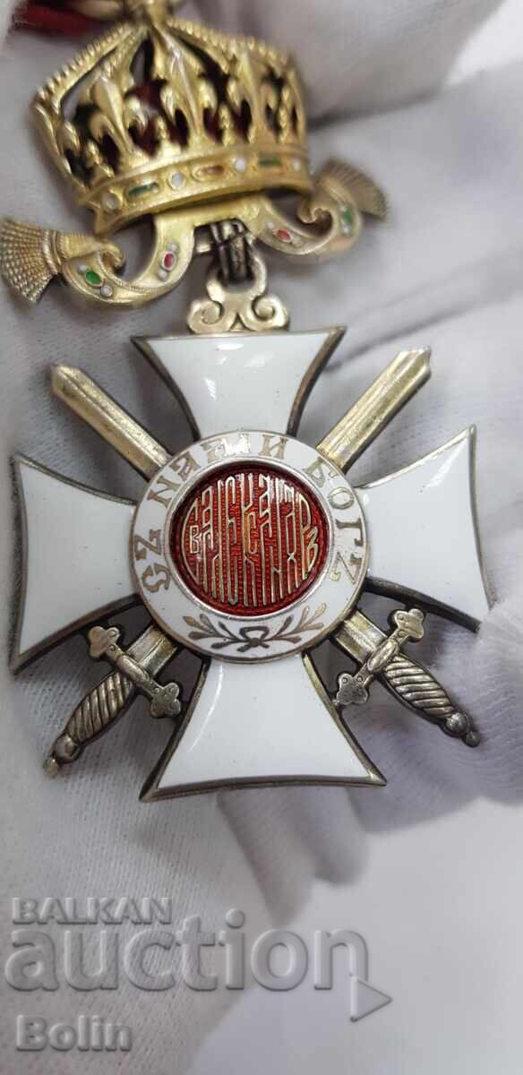 Very rare Order of St. Alexander 4th century Ferdinand I with swords - 7 Very rare Order of St. Alexander 4th century Ferdinand I with swords - 7