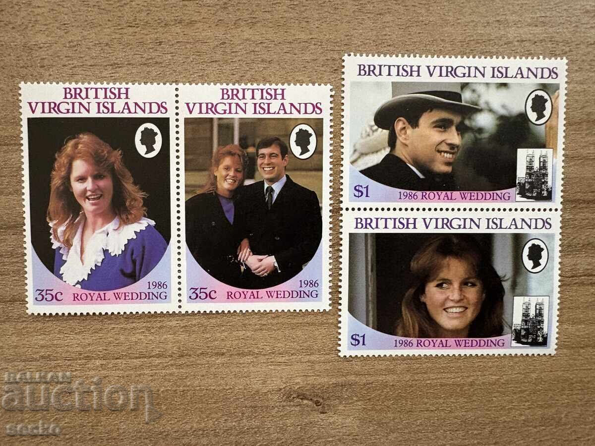 British Virgin Islands - Royal Wedding of... (1984) MNH British Virgin Islands - Royal Wedding of... (1984) MNH
