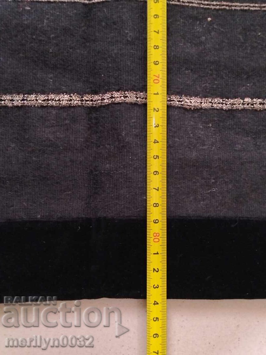 Delivery of Old apron with gold thread embroidery, velvet costume, sukman Delivery of Old apron with gold thread embroidery, velvet costume, sukman