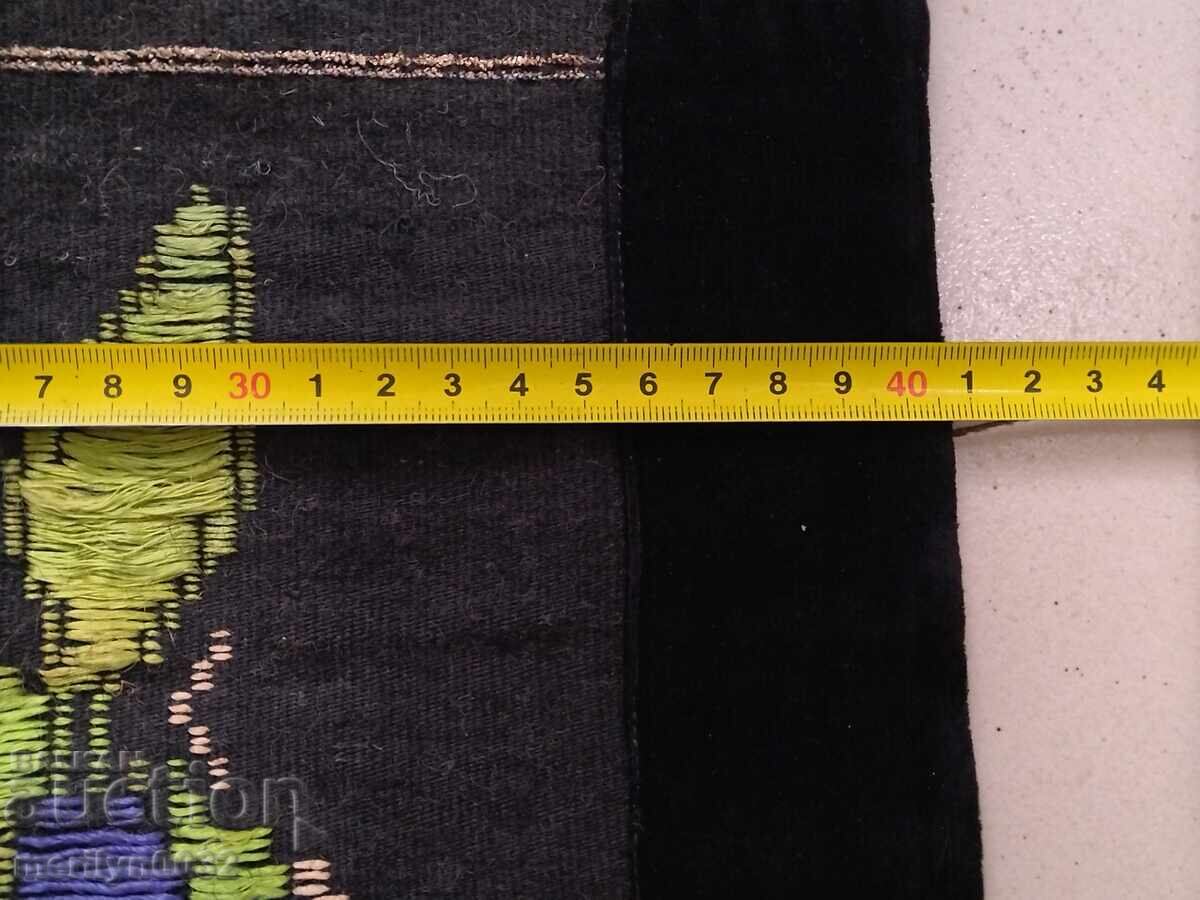 Old apron with gold thread embroidery, velvet costume, sukman - 5 Old apron with gold thread embroidery, velvet costume, sukman - 5