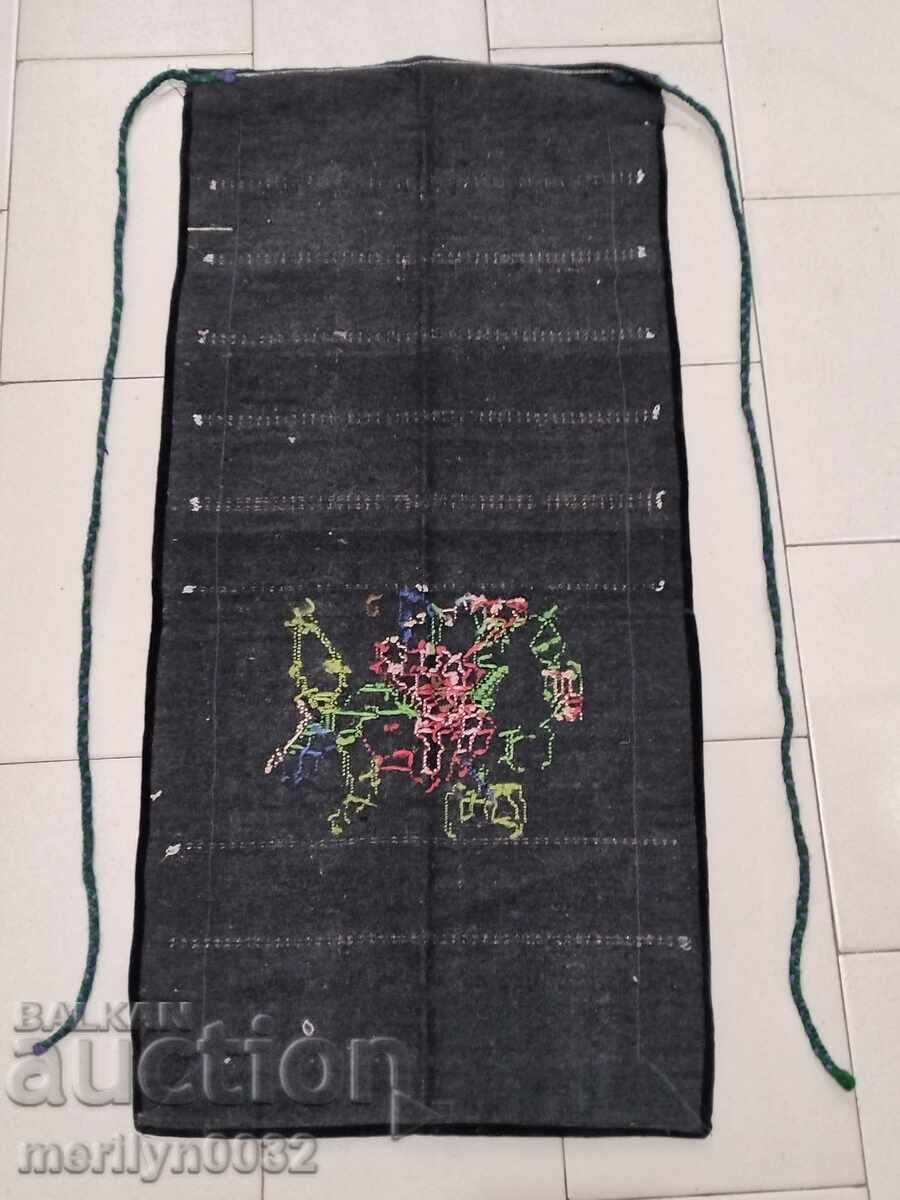 Old apron with gold thread embroidery, velvet costume, sukman - 6 Old apron with gold thread embroidery, velvet costume, sukman - 6