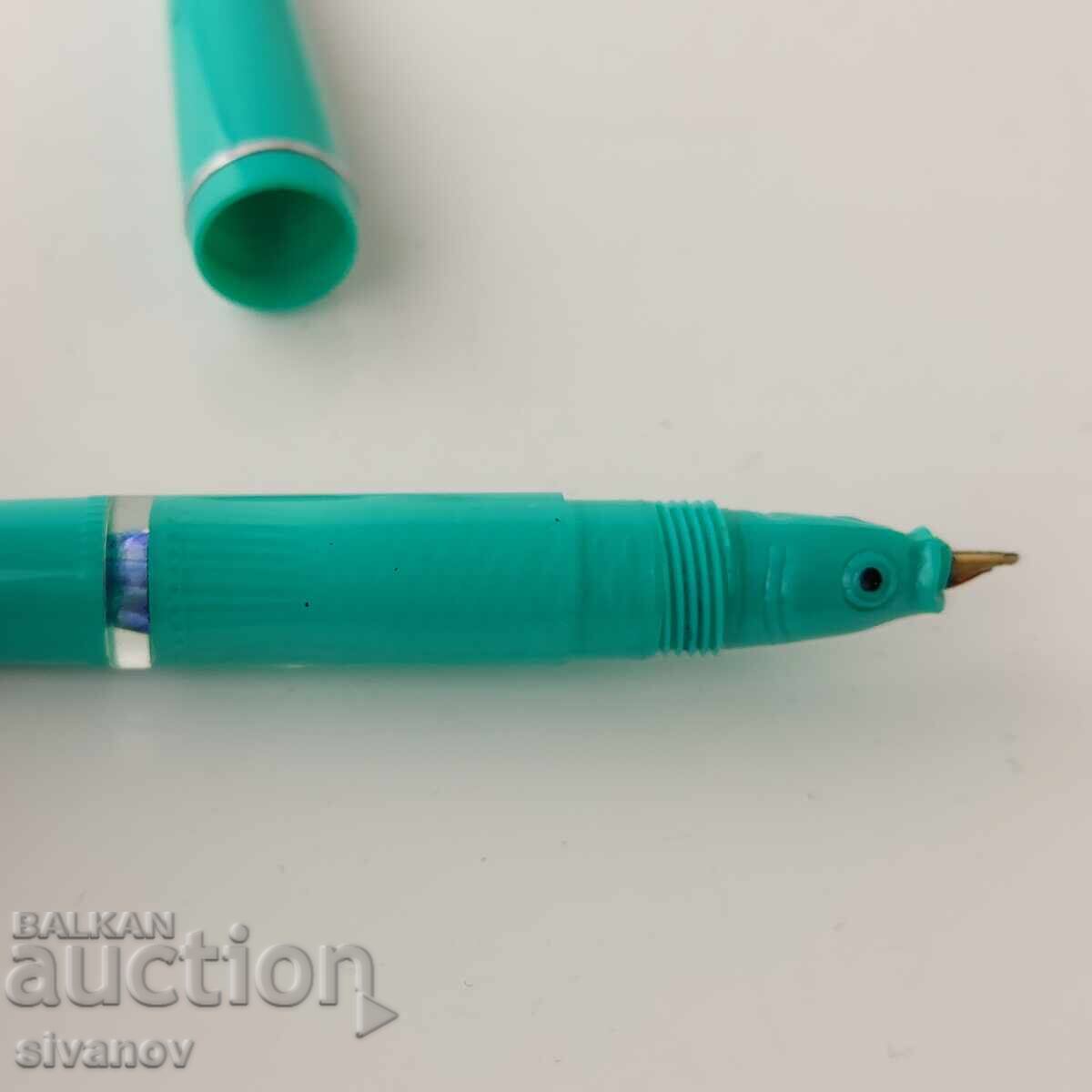 Stilou vechi interesant în formă de pește #5809 - 5